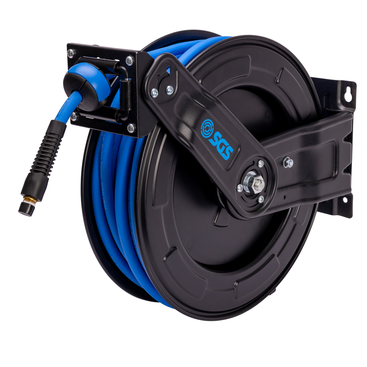 SGS SOFAREEL20 Open Frame Auto Air Hose Reel | 20m | Wall Mountable